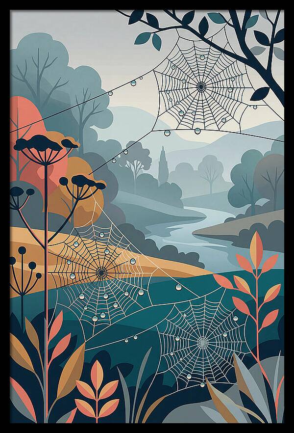 Spider Webs In Nature