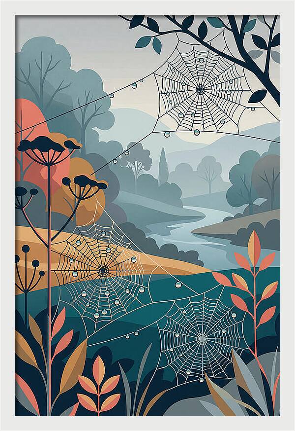 Spider Webs In Nature