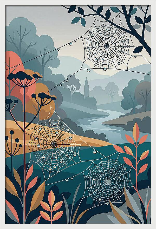 Spider Webs In Nature