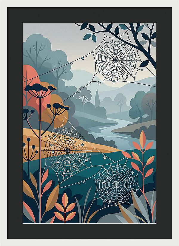 Spider Webs In Nature