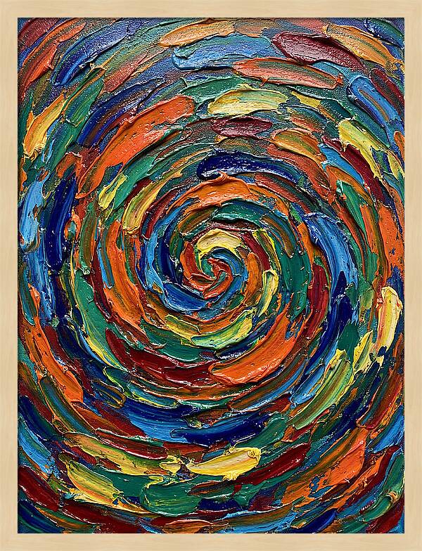 Spiral Dance Of Color