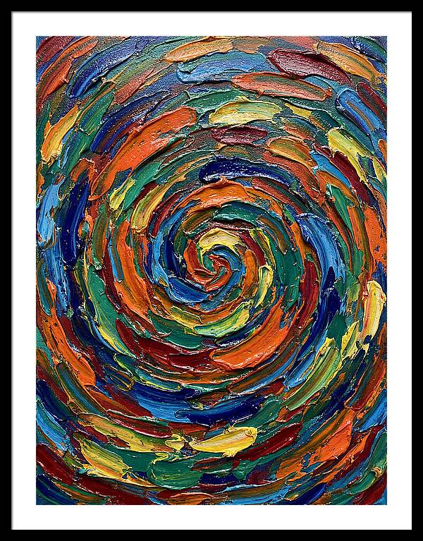 Spiral Dance Of Color