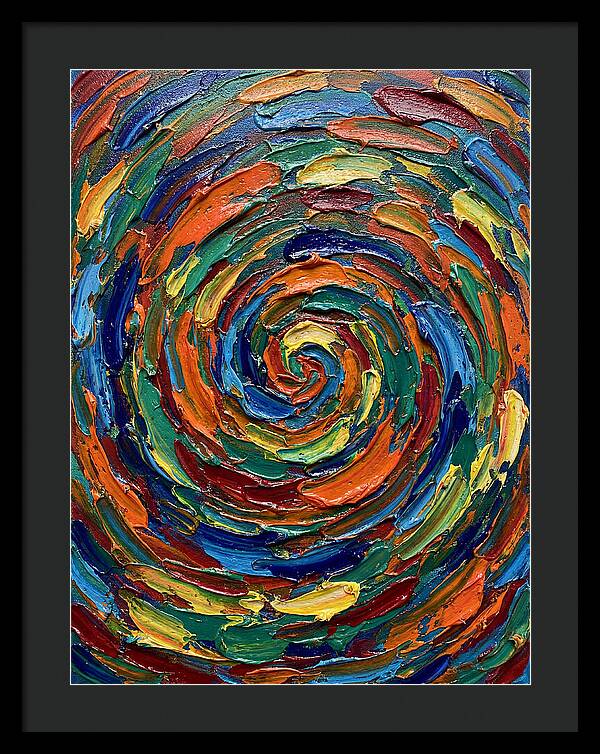 Spiral Dance Of Color