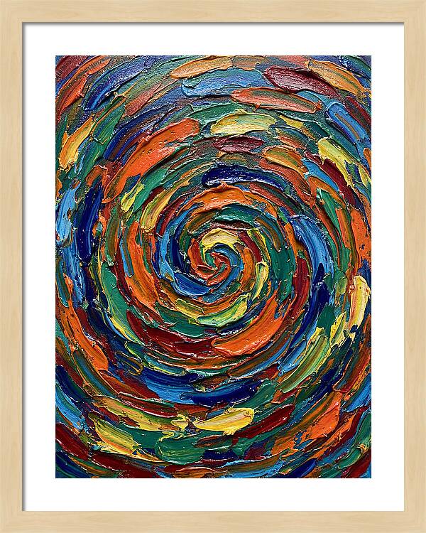 Spiral Dance Of Color