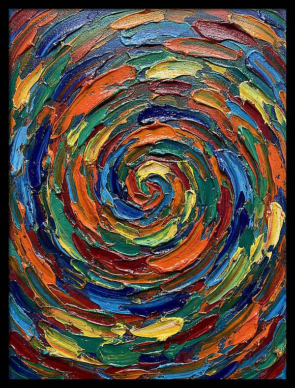 Spiral Dance Of Color