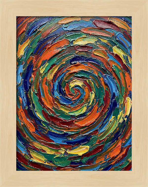 Spiral Dance Of Color