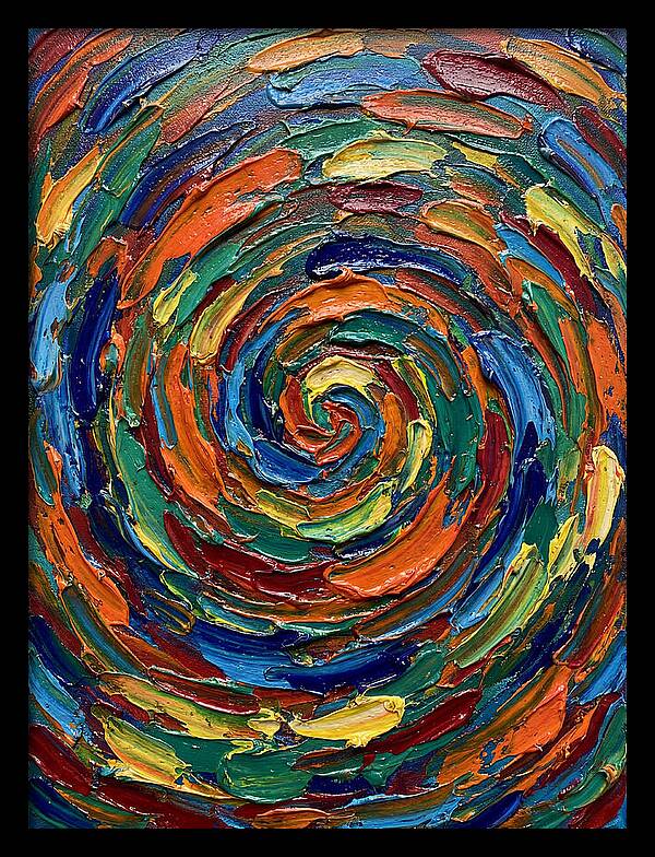 Spiral Dance Of Color