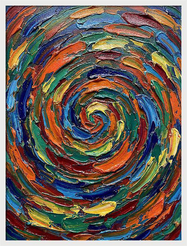 Spiral Dance Of Color
