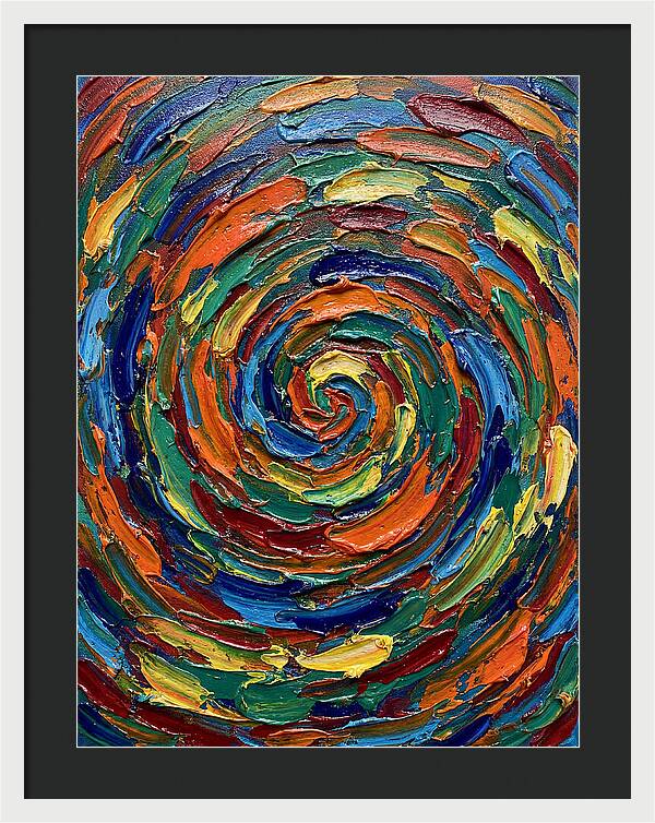 Spiral Dance Of Color