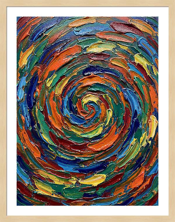 Spiral Dance Of Color