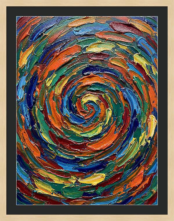 Spiral Dance Of Color