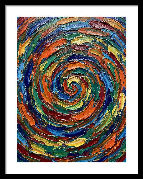 Spiral Dance Of Color