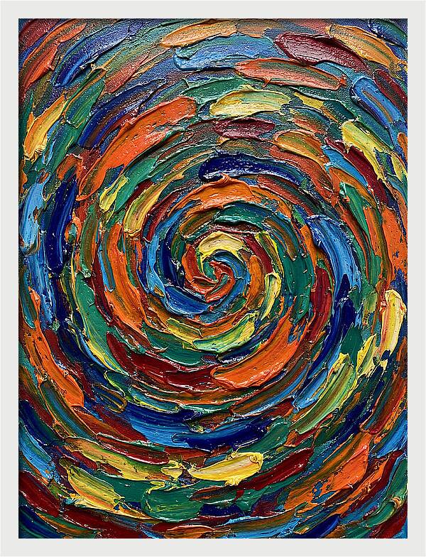 Spiral Dance Of Color