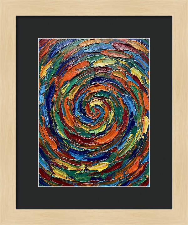 Spiral Dance Of Color