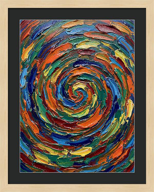 Spiral Dance Of Color