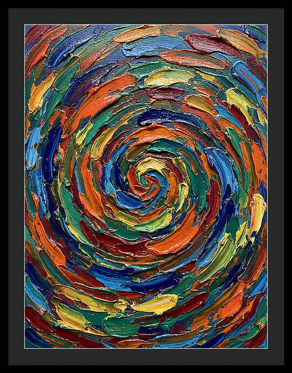Spiral Dance Of Color