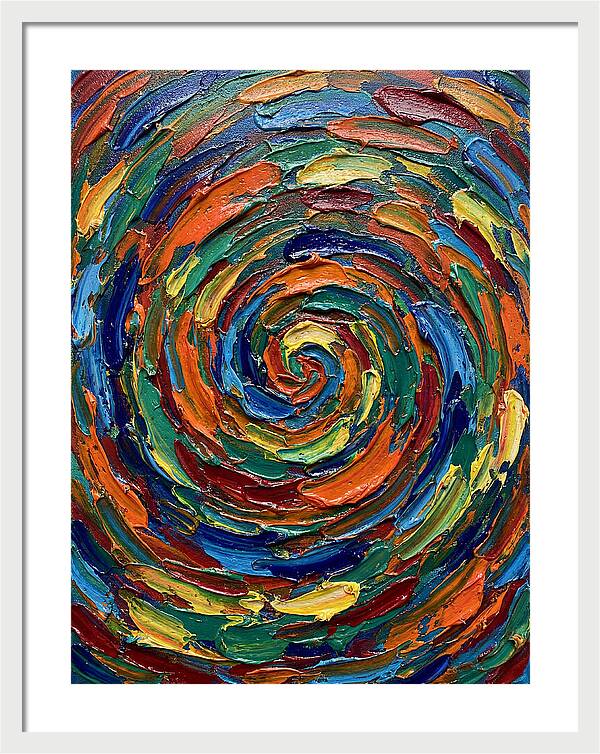 Spiral Dance Of Color