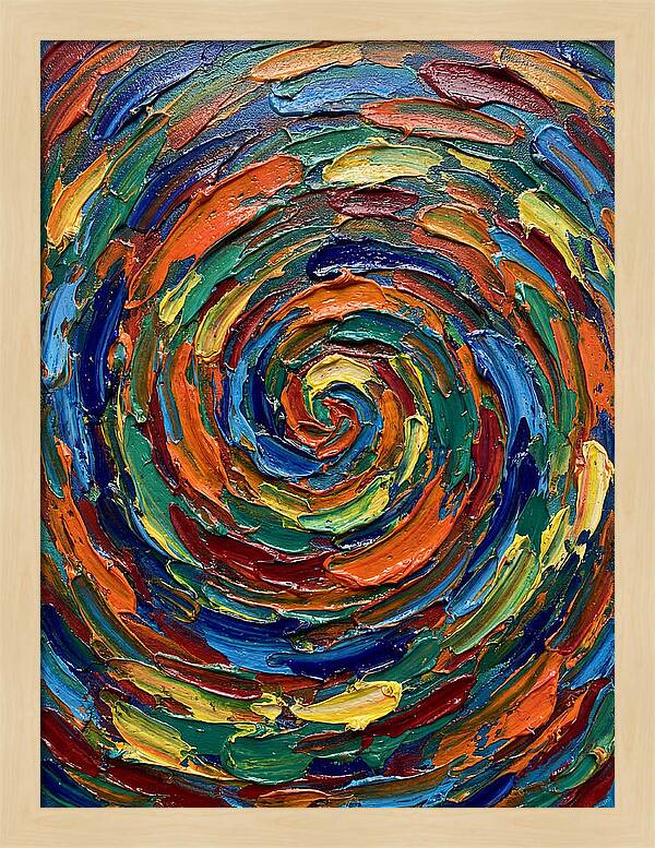 Spiral Dance Of Color