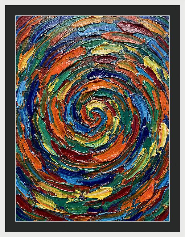 Spiral Dance Of Color