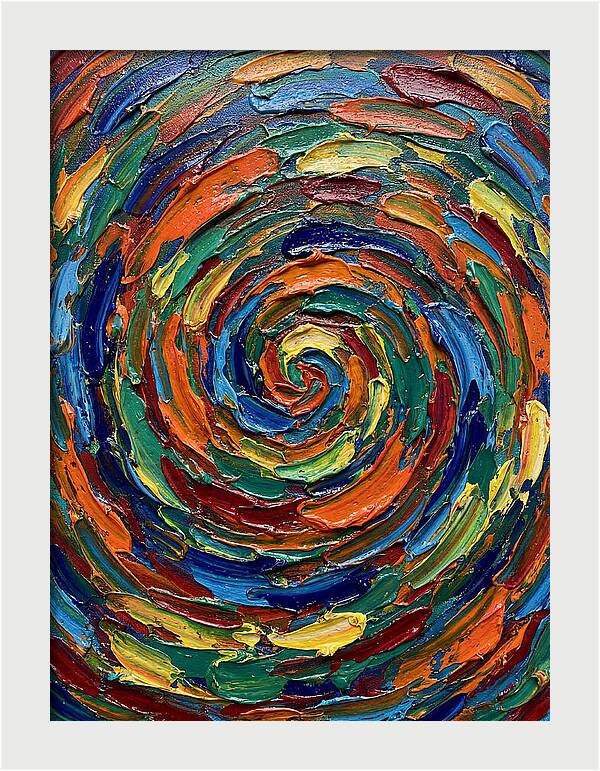 Spiral Dance Of Color
