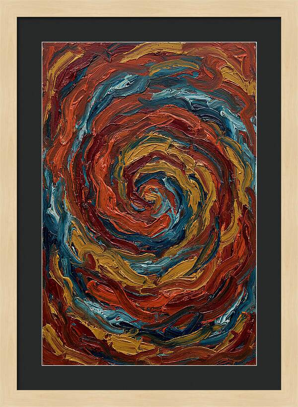 Spiral Dance Of Colors