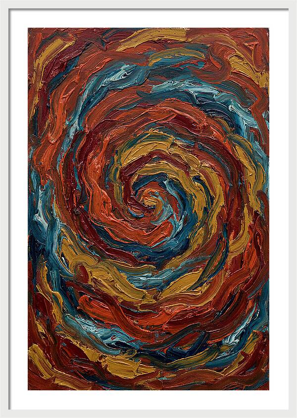 Spiral Dance Of Colors