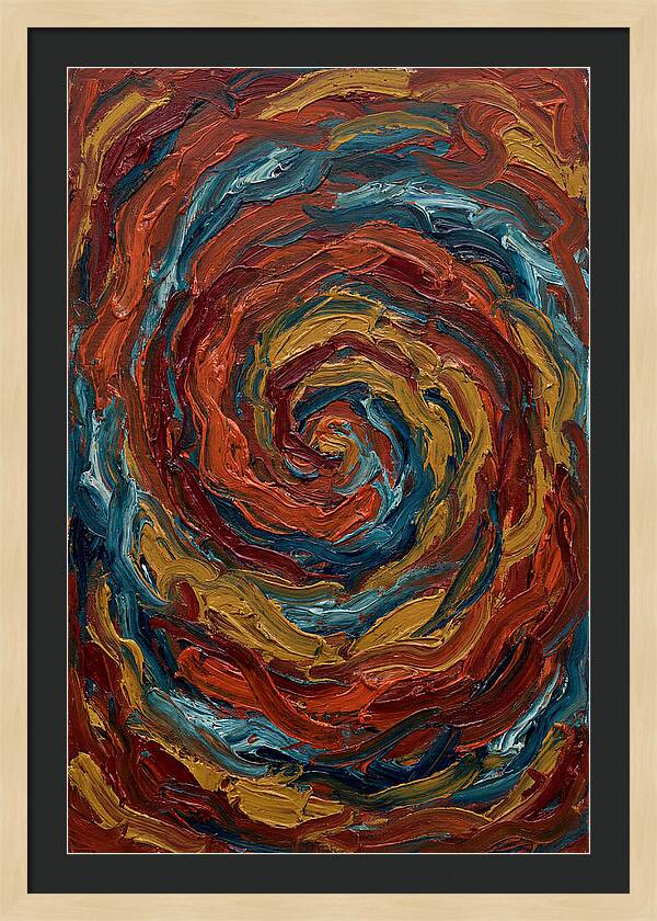 Spiral Dance Of Colors