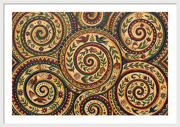 Spiral Folk Patterns