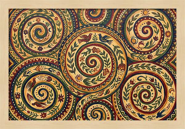 Spiral Folk Patterns