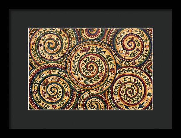 Spiral Folk Patterns