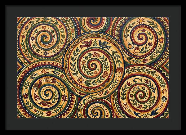 Spiral Folk Patterns