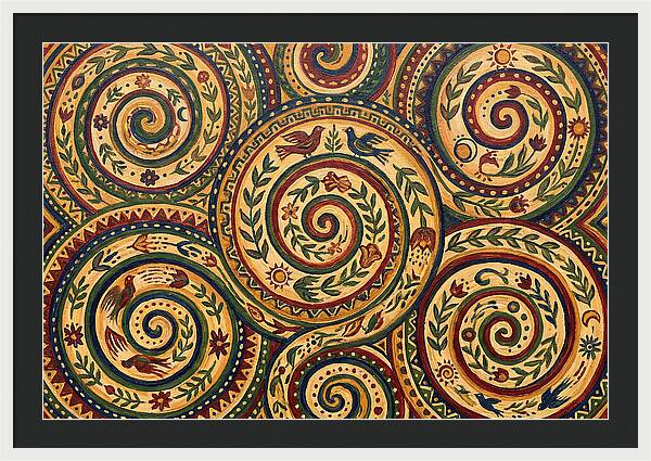 Spiral Folk Patterns