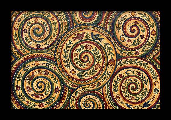Spiral Folk Patterns