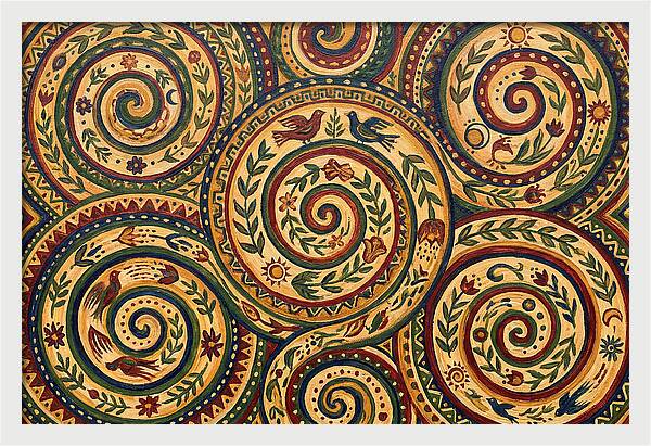 Spiral Folk Patterns