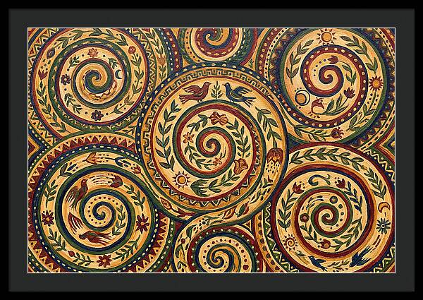 Spiral Folk Patterns
