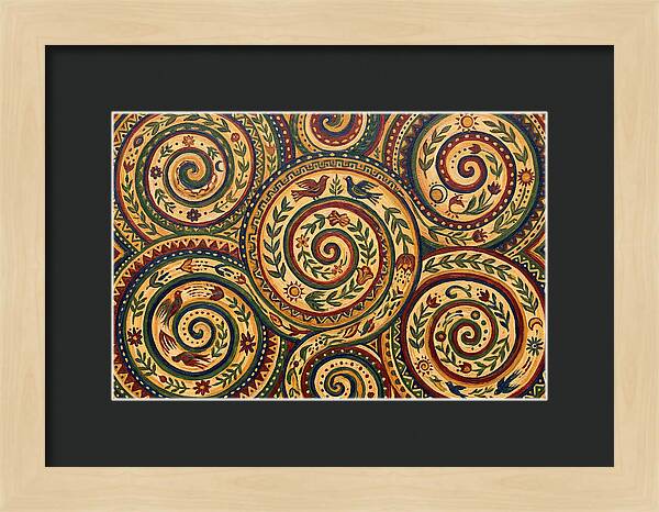 Spiral Folk Patterns