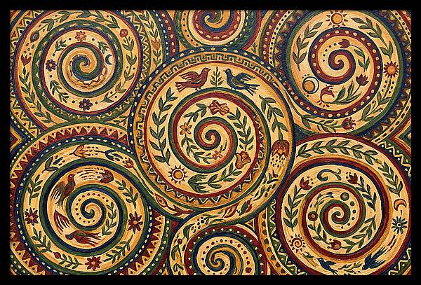 Spiral Folk Patterns