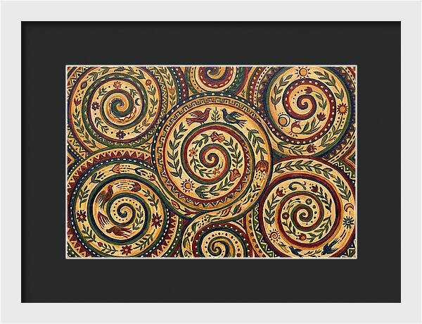 Spiral Folk Patterns
