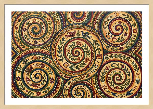 Spiral Folk Patterns