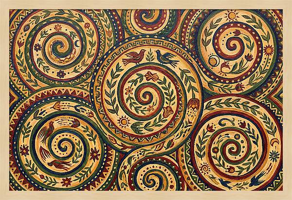 Spiral Folk Patterns