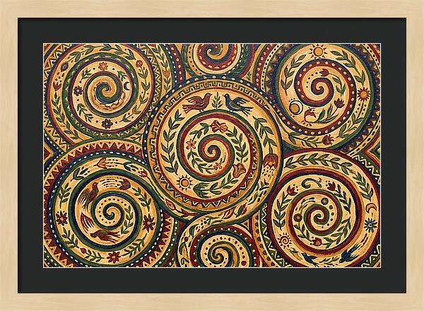 Spiral Folk Patterns