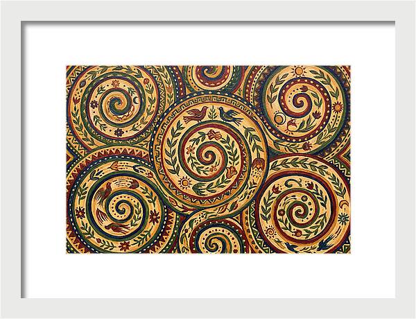 Spiral Folk Patterns