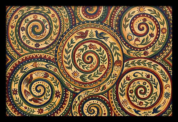 Spiral Folk Patterns