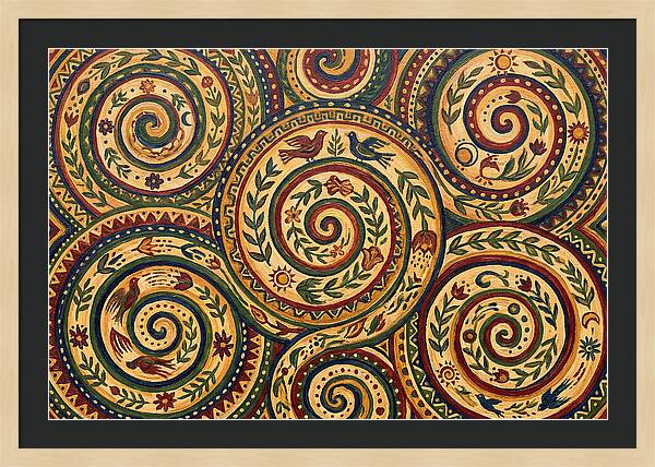 Spiral Folk Patterns