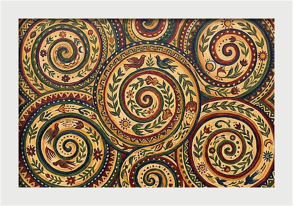 Spiral Folk Patterns