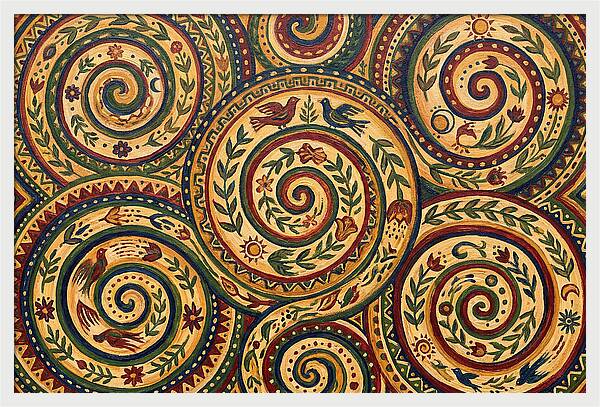 Spiral Folk Patterns