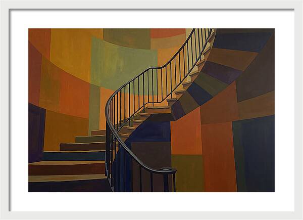 Spiral Journey Through Color
