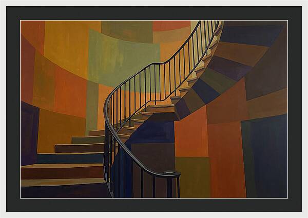 Spiral Journey Through Color