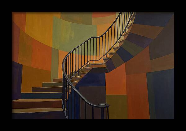 Spiral Journey Through Color