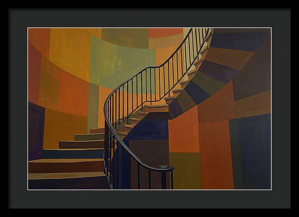 Spiral Journey Through Color